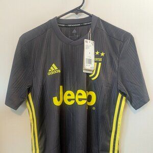 Juventus Soccer Jersey Adidas 2018/19 Third Kit Mens Size Small